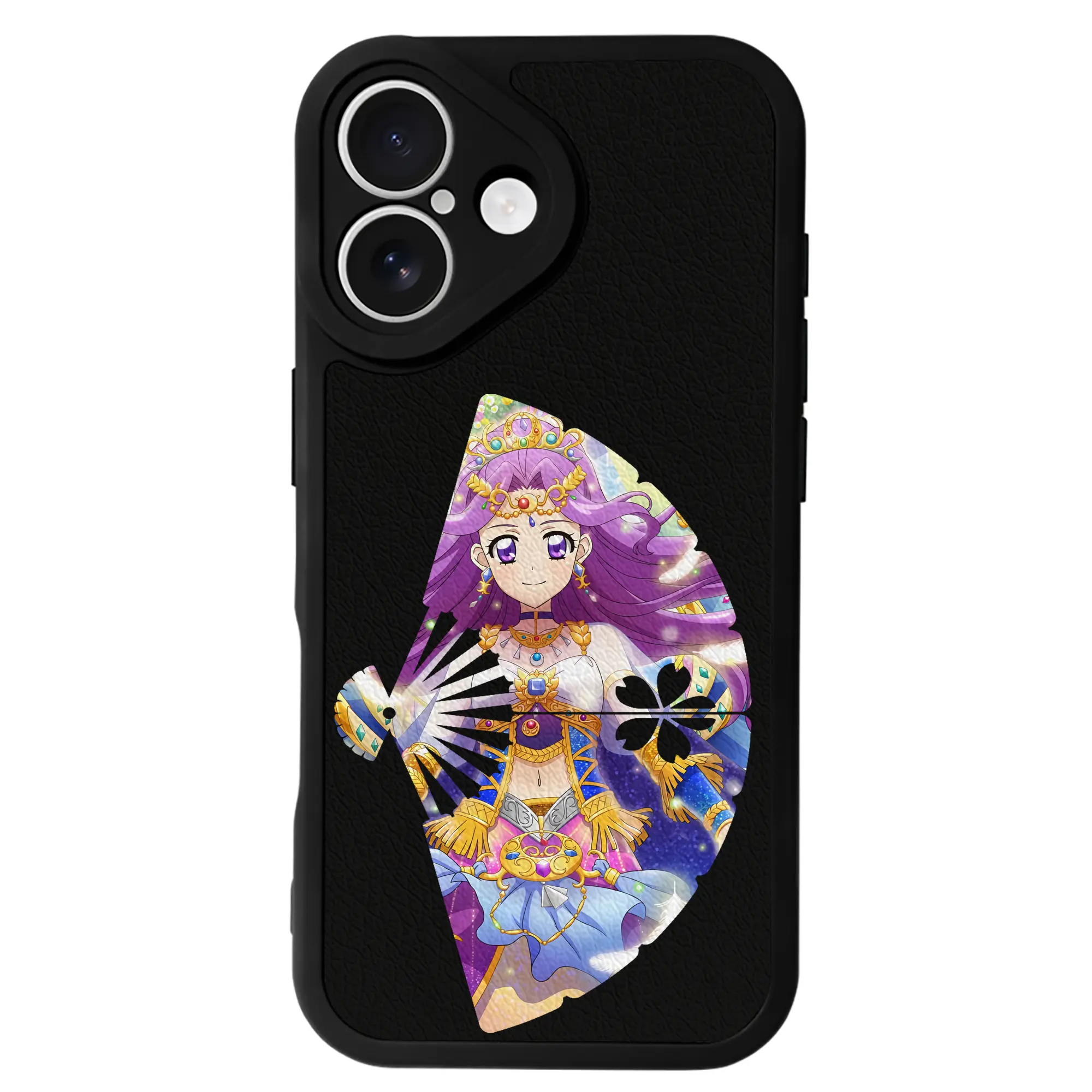 アイカツ グッズ 神崎 美月 - IPhone 16シリーズ対応 ・ シリコンスマホケース ・ レザー調 ・ 高精度フィット ・ 耐衝撃 ・ ワイヤレス充電対応 ・ 精密カット